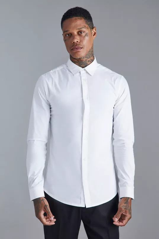 Long Sleeve Slim Fit Shirt