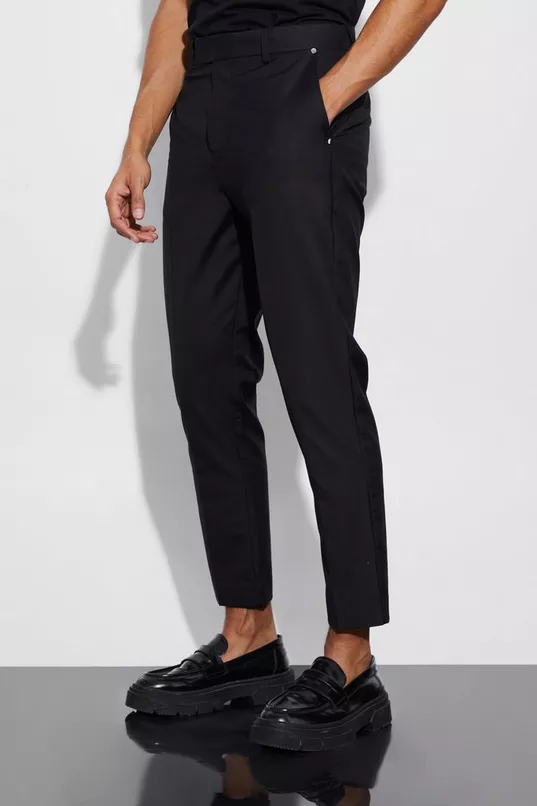 Tapered Fit Dress Pants